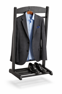 Amelia dřevěný stojan na šaty tmavě šedý